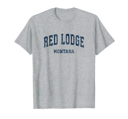 Red Lodge Montana Mt Varsity T-Shirt - Fun Novelty Design for Adults - T-Shirt, Sweatshirt, Hoodie