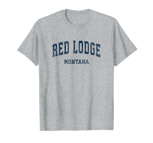 Red Lodge Montana Mt Varsity T-Shirt - Fun Novelty Design for Adults - T-Shirt, Sweatshirt, Hoodie