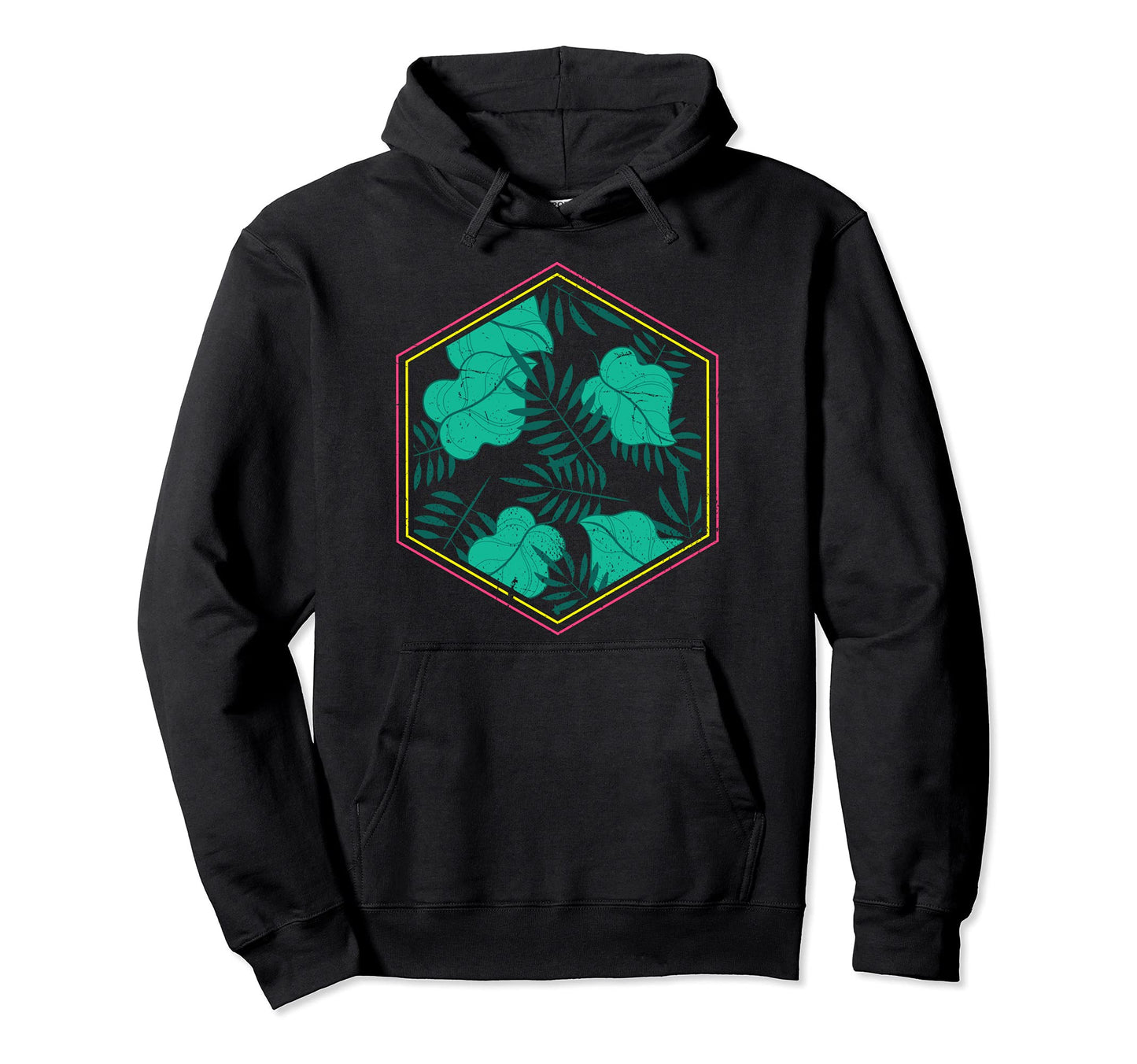 1990S Aesthetic Palm Tree Leaves 80S Hoodie - Aesthetic Graphic Men Women - T-Shirt, Sweatshirt, Hoodie