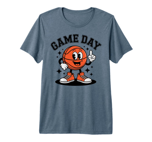 Basketball Player Fan Dad Game Day T-Shirt - Aesthetic Graphic Men Women - T-Shirt, Sweatshirt, Hoodie