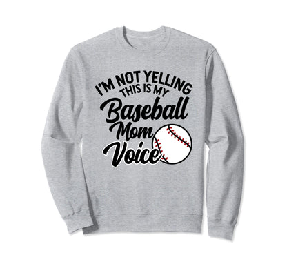 Im Not Yelling This Is My Sweatshirt - Custom Art Print for Adults - T-Shirt, Sweatshirt, Hoodie