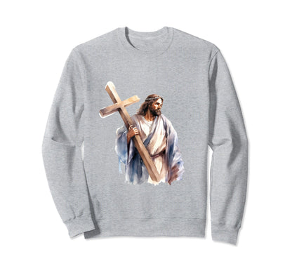 Lord Jesus Son God Hope Love Sweatshirt - Streetwear Style Men Women - T-Shirt, Sweatshirt, Hoodie