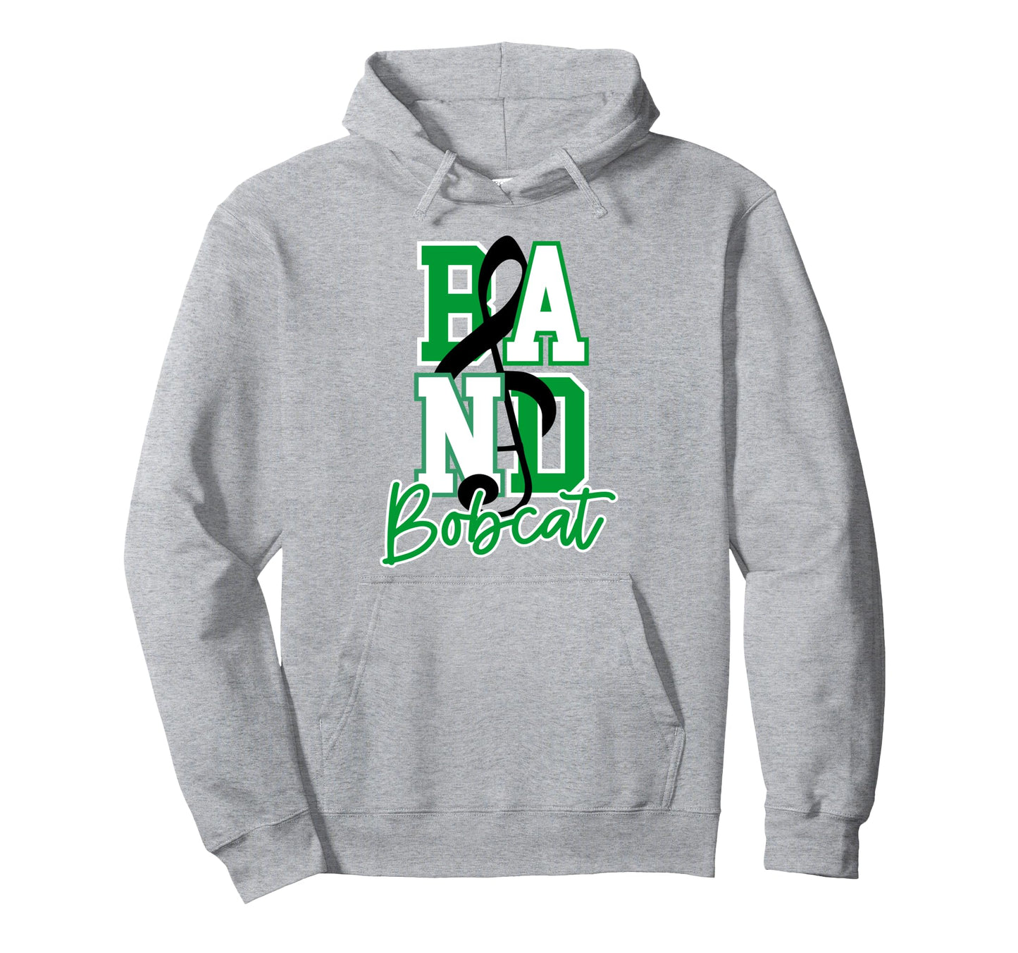 Bobcat Band School Spirit Band Mom Hoodie - Streetwear Style for Adults - T-Shirt, Sweatshirt, Hoodie