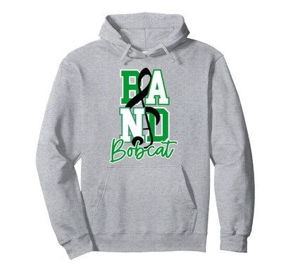 Bobcat Band School Spirit Band Mom Hoodie - Streetwear Style for Adults - T-Shirt, Sweatshirt, Hoodie