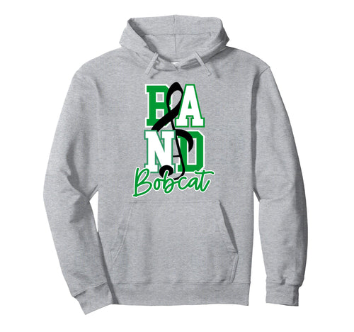 Bobcat Band School Spirit Band Mom Hoodie - Streetwear Style for Adults - T-Shirt, Sweatshirt, Hoodie
