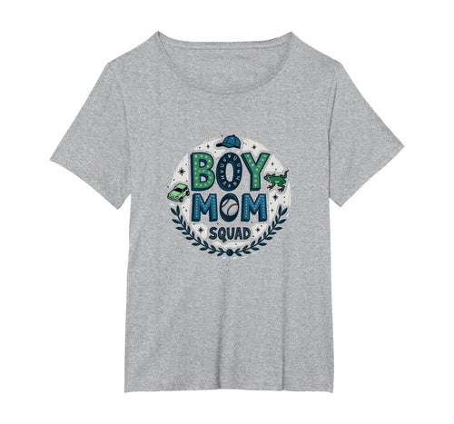 Mom Squad Proud Mama Baseball Cap T-Shirt - Custom Art Print Men Women - T-Shirt, Sweatshirt, Hoodie