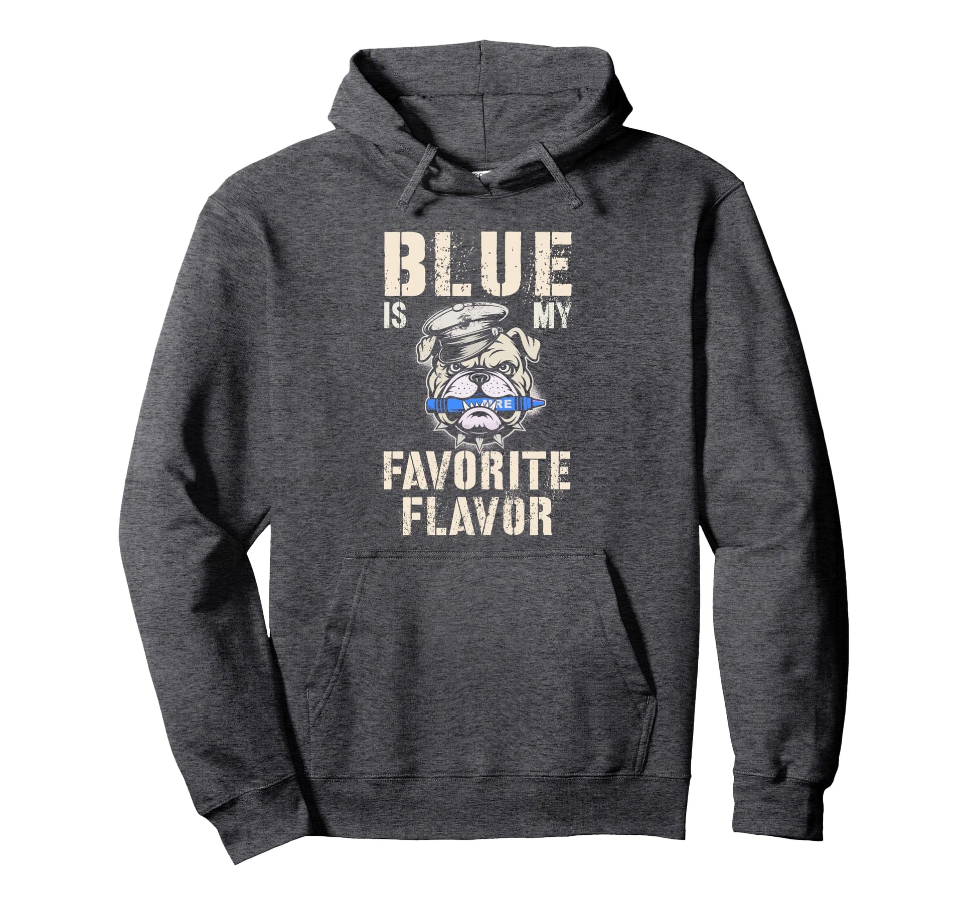 Blue My Favorite Flavor I Eat Crayons War Hoodie - Custom Art Print Unisex - T-Shirt, Sweatshirt, Hoodie