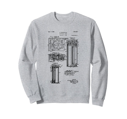 Camera Photographic Patent 1927 Drawing Sweatshirt - Unique Graphic Unisex - T-Shirt, Sweatshirt, Hoodie