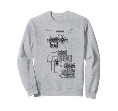 Camera Photographic Patent 1934 Sweatshirt - Streetwear Style Men Women - T-Shirt, Sweatshirt, Hoodie