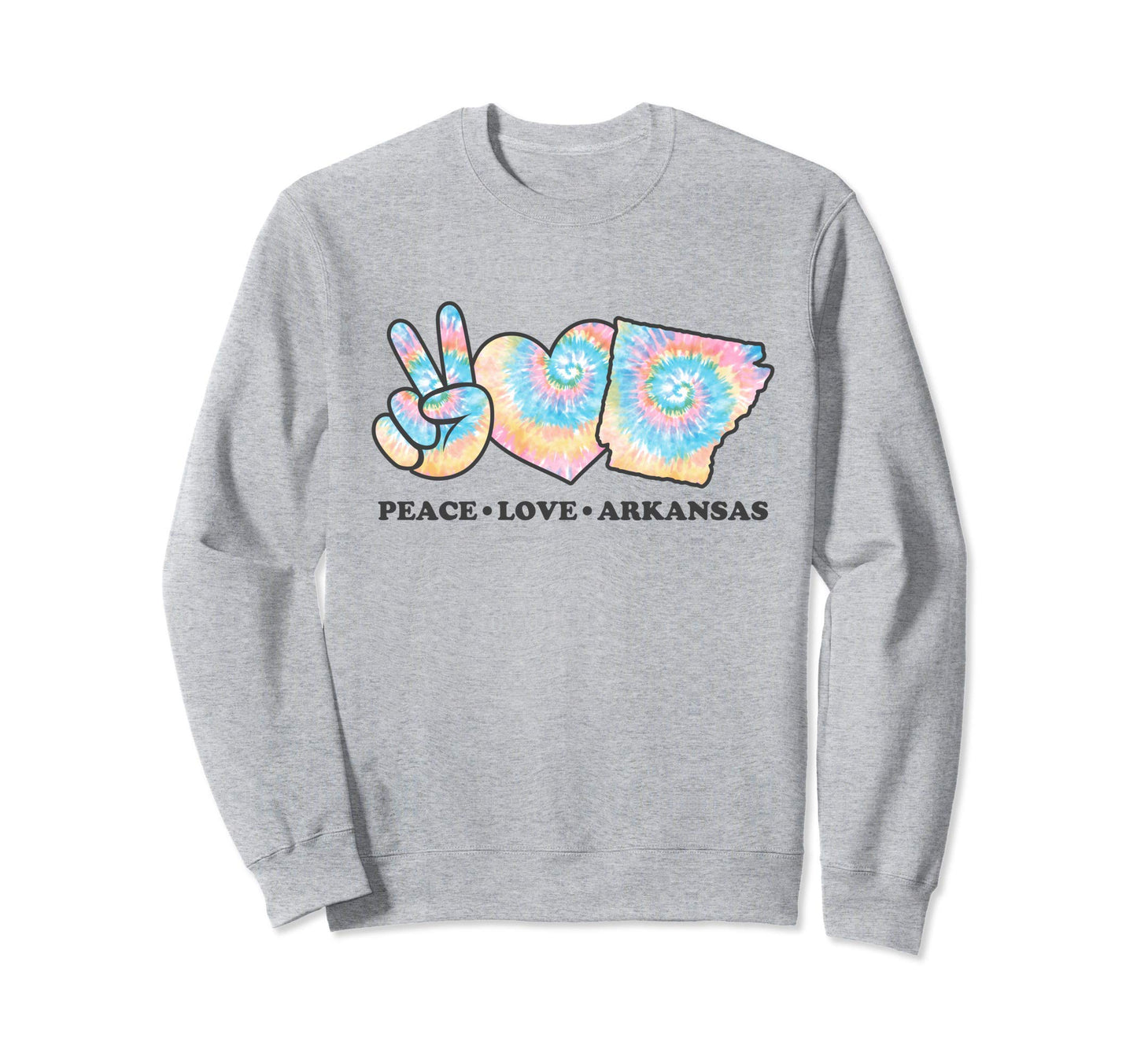 Tie Dye Arkansas Hippie Gift Co T-Shirt - Aesthetic Graphic Men Women - T-Shirt, Sweatshirt, Hoodie