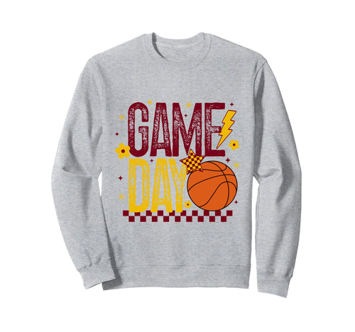 Basketball Mom Game Day Tipoff Season Sweatshirt - Custom Art Print Unisex - T-Shirt, Sweatshirt, Hoodie