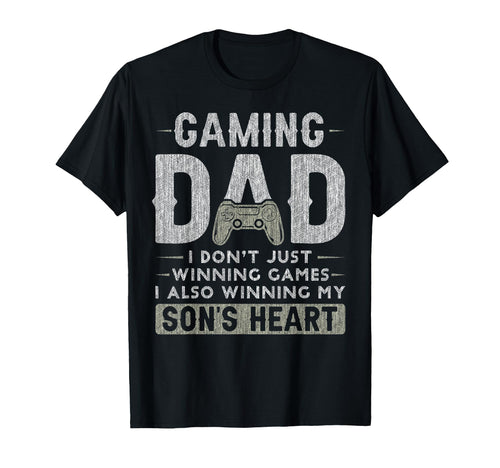 Gaming Dad Father Son Fathers Day T-Shirt - Fun Novelty Design Men Women - T-Shirt, Sweatshirt, Hoodie
