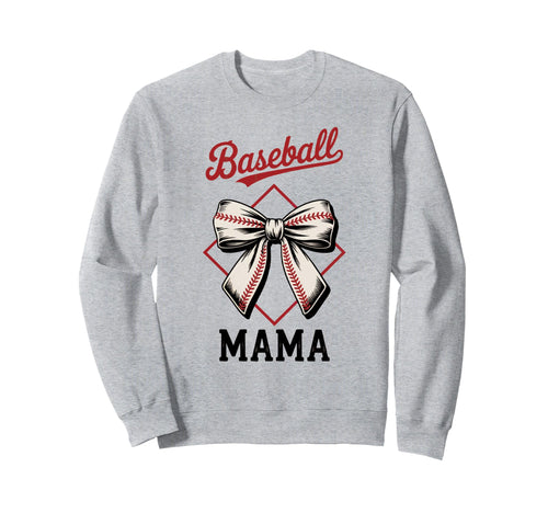Baseball Mama Game Day Sports Mom Sweatshirt - Custom Art Print Men Women - T-Shirt, Sweatshirt, Hoodie