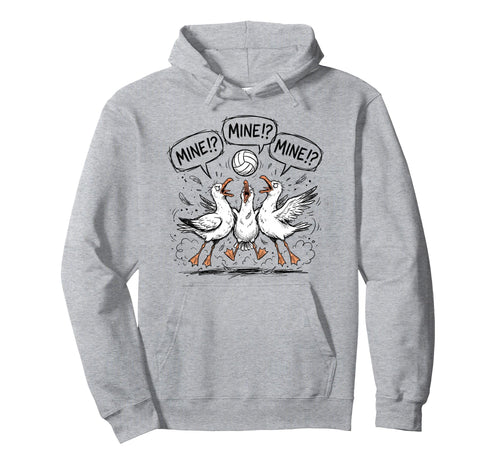 Funny Bird Playing Volleyball Mine Hoodie - Streetwear Style Men Women - T-Shirt, Sweatshirt, Hoodie