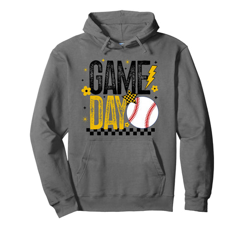 Baseball Mom Coach Baseball Player Hoodie - Fun Novelty Design for Adults - T-Shirt, Sweatshirt, Hoodie