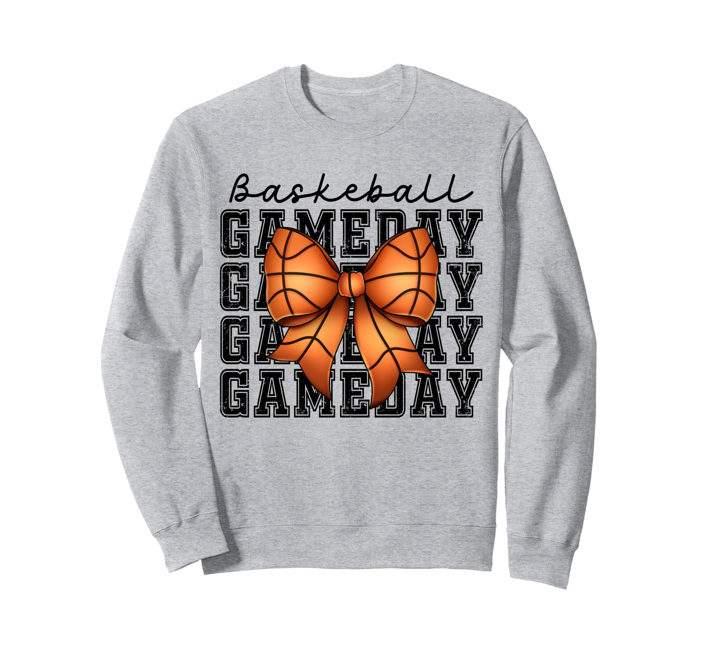 Basketball Game Day Mom Coquette Sweatshirt - Streetwear Style Men Women - T-Shirt, Sweatshirt, Hoodie