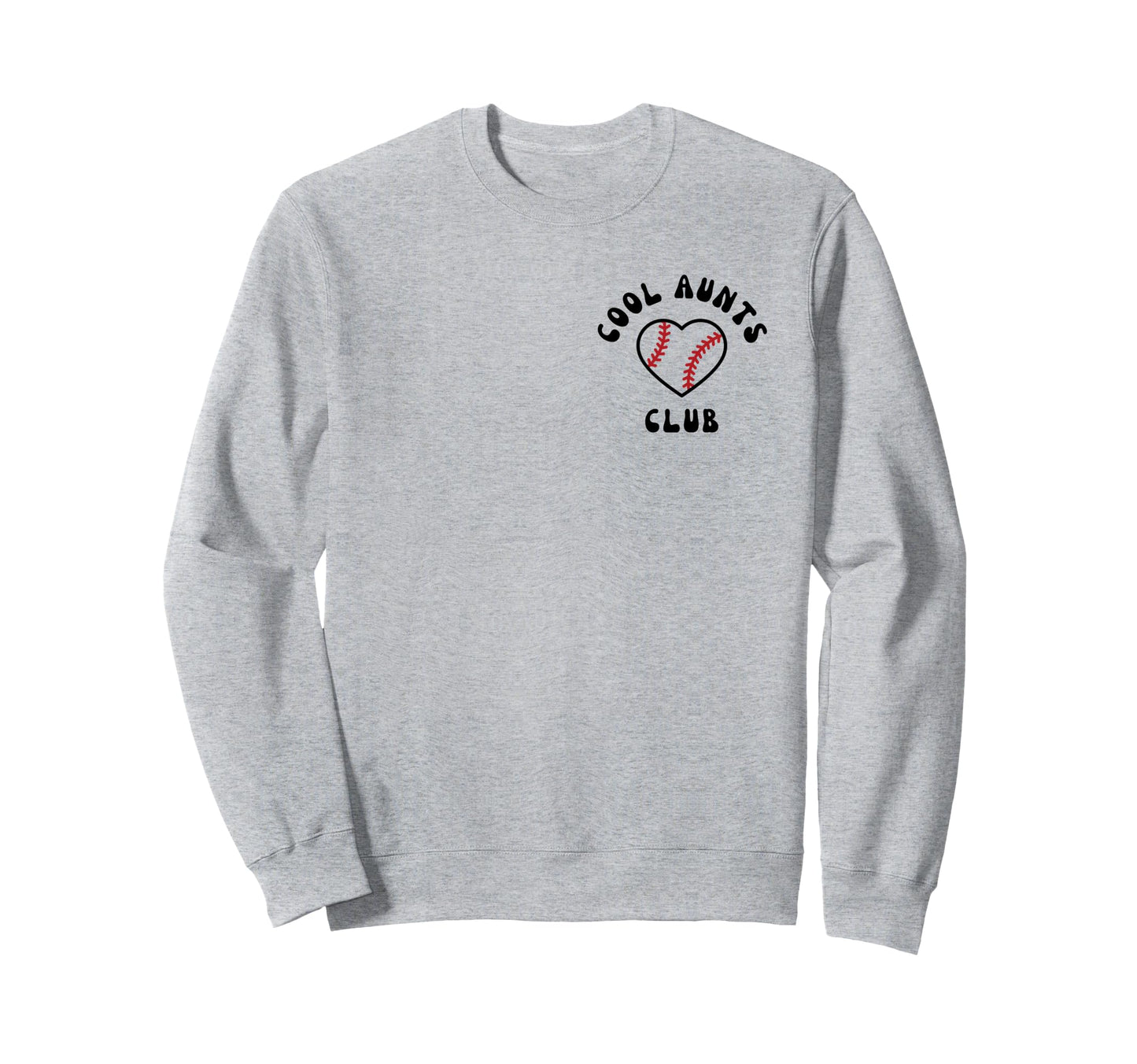 Floral Aunts Club Funny Baseball Sweatshirt - Trendy Graphic Men Women - T-Shirt, Sweatshirt, Hoodie