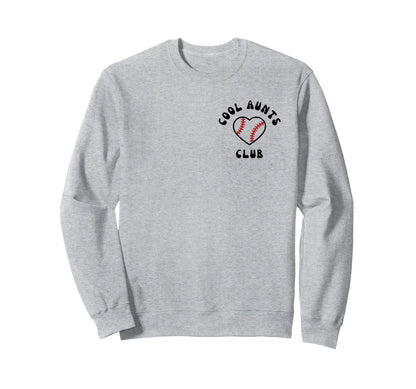 Floral Aunts Club Funny Baseball Sweatshirt - Trendy Graphic Men Women - T-Shirt, Sweatshirt, Hoodie