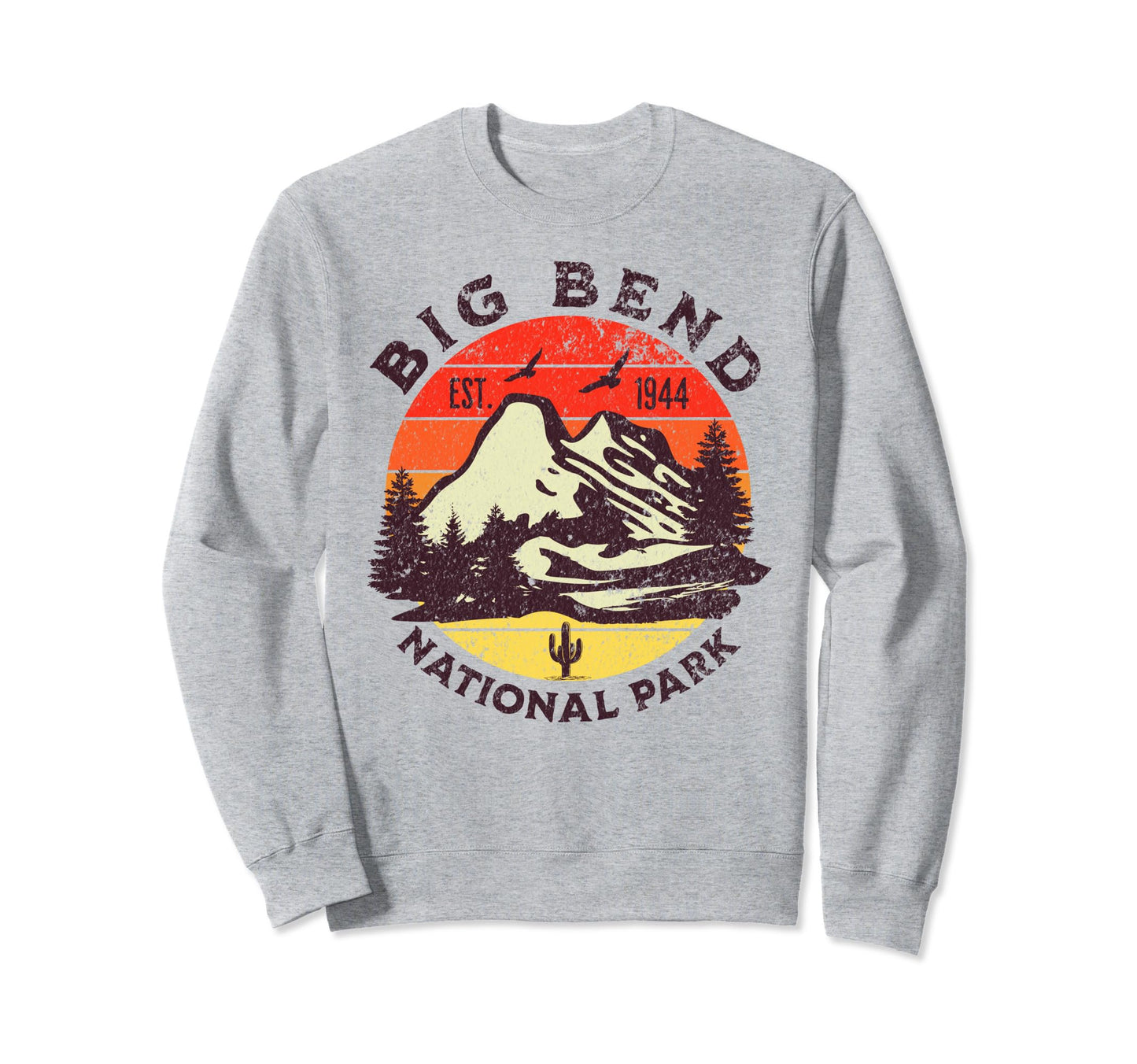 Big Bend National Park Texas Usa Outdoor T-Shirt - Unique Graphic Unisex - T-Shirt, Sweatshirt, Hoodie