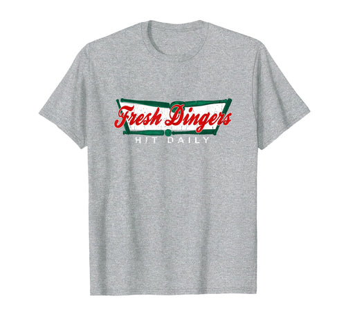 Dont Bunt Hit Fresh Dingers Funny Baseball T-Shirt - Unique Graphic Unisex - T-Shirt, Sweatshirt, Hoodie