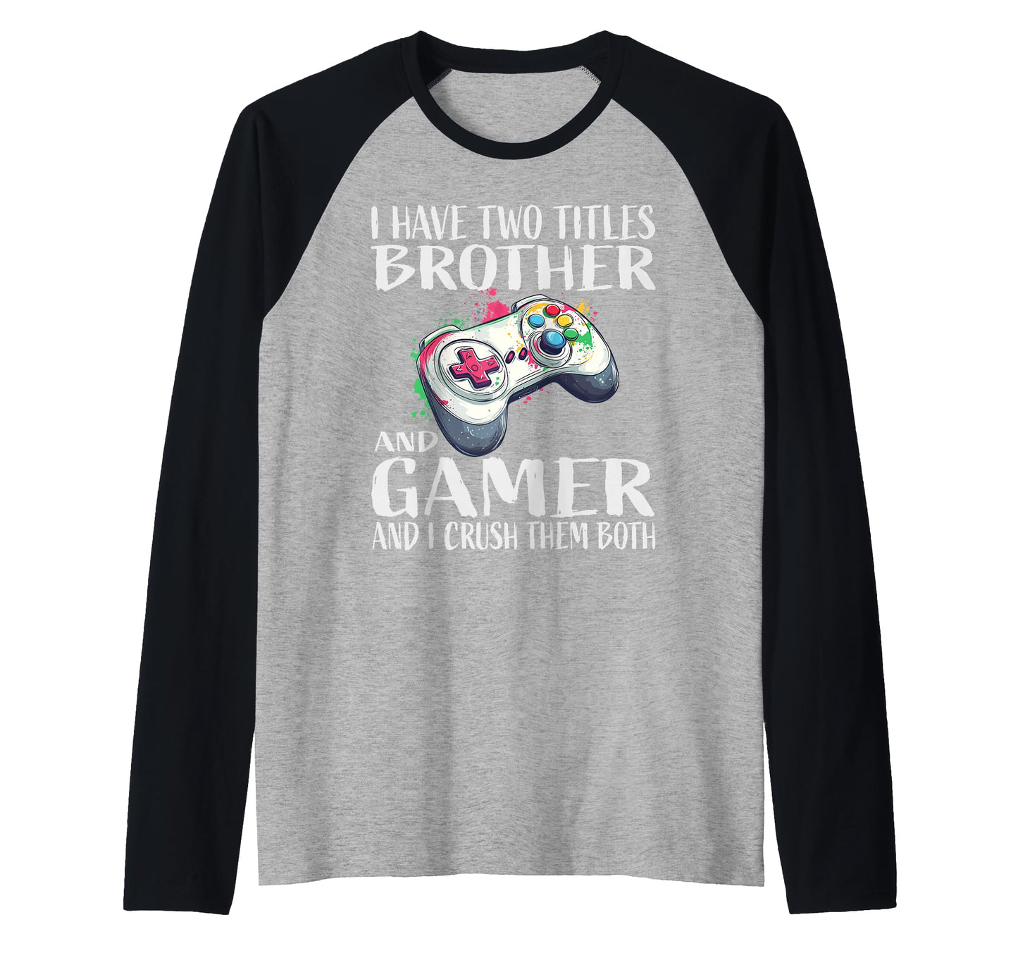 Video Game Controller Gaming Brother Hoodie - Unique Graphic Men Women - T-Shirt, Sweatshirt, Hoodie