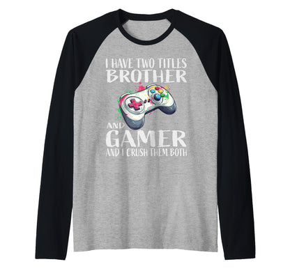 Video Game Controller Gaming Brother Hoodie - Unique Graphic Men Women - T-Shirt, Sweatshirt, Hoodie