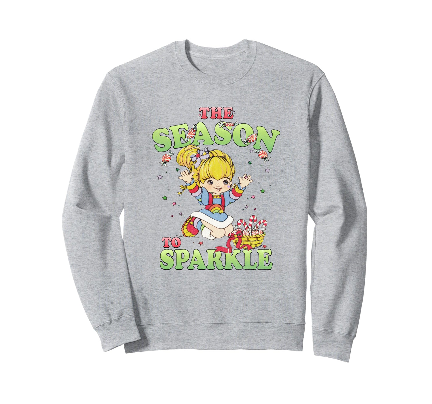Rainbow Brite Season To Sparkle Sweatshirt - Minimalist Print Men Women - T-Shirt, Sweatshirt, Hoodie