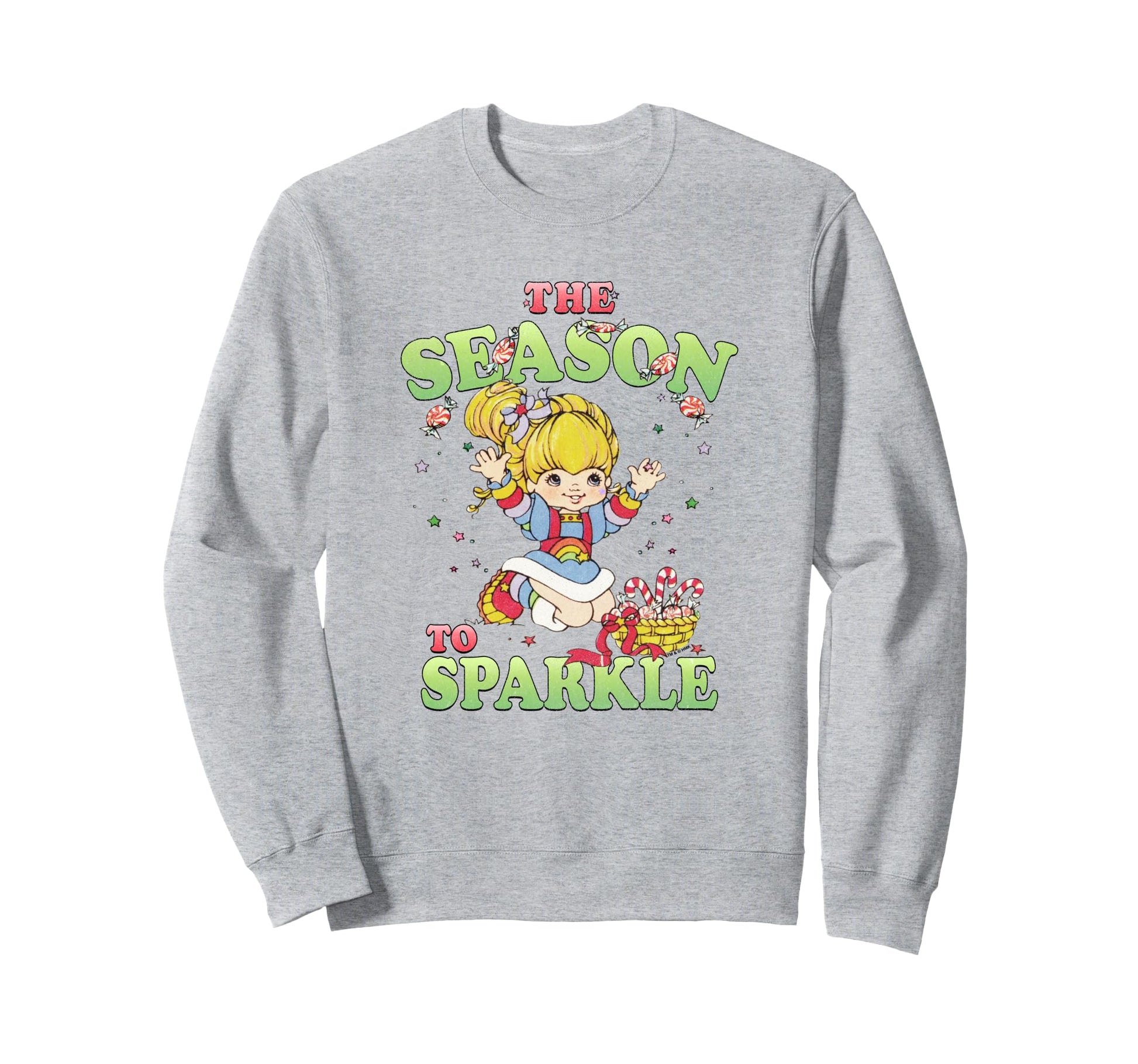 Rainbow Brite Season To Sparkle Sweatshirt - Minimalist Print Men Women - T-Shirt, Sweatshirt, Hoodie