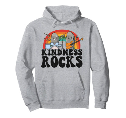 Anti Bullying Rainbow Hippie Music Hoodie - Minimalist Print Unisex - T-Shirt, Sweatshirt, Hoodie