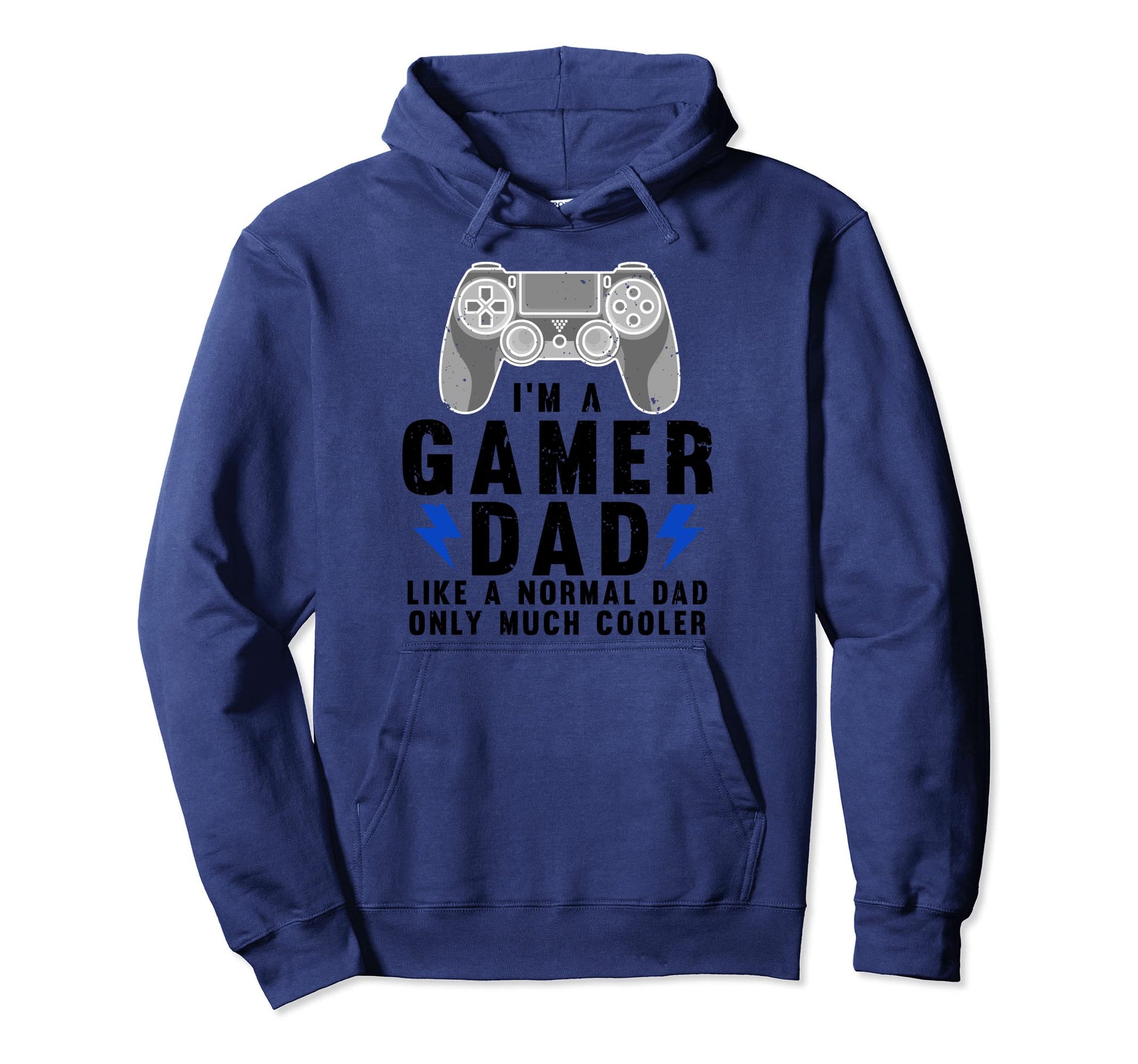Gamer Dad Father Gaming Computer Video Hoodie - Custom Art Print Unisex - T-Shirt, Sweatshirt, Hoodie