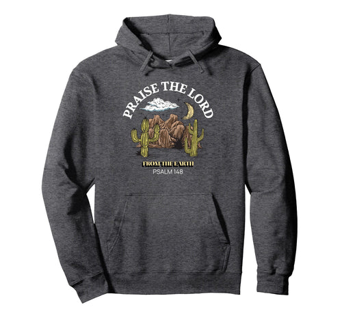 Boho Christian Camping Psalm Bible Hoodie - Casual Everyday Wear Men Women - T-Shirt, Sweatshirt, Hoodie