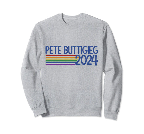 Pete Buttigieg 2024 Rainbow Mayor Pete Sweatshirt - Trendy Graphic Unisex - T-Shirt, Sweatshirt, Hoodie