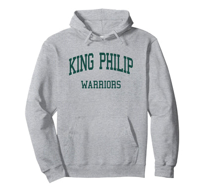 King Philip Regional High School Hs Wrentham Hoodie - Graphic Print Unisex - T-Shirt, Sweatshirt, Hoodie