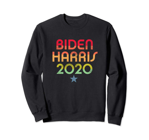 Biden Harris 2020 Pride Rainbow Sweatshirt - Fun Novelty Design Men Women - T-Shirt, Sweatshirt, Hoodie