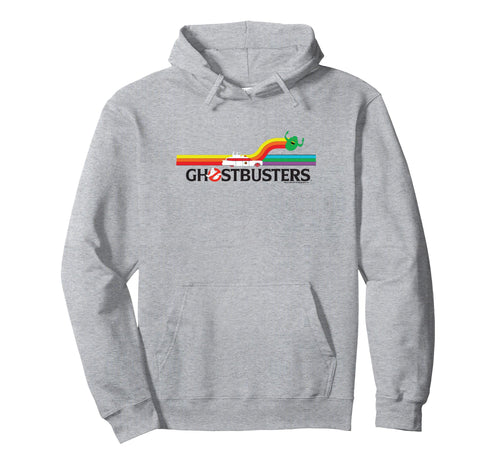 Ghostbusters Rainbow Slimer Hoodie - Casual Everyday Wear for Adults - T-Shirt, Sweatshirt, Hoodie