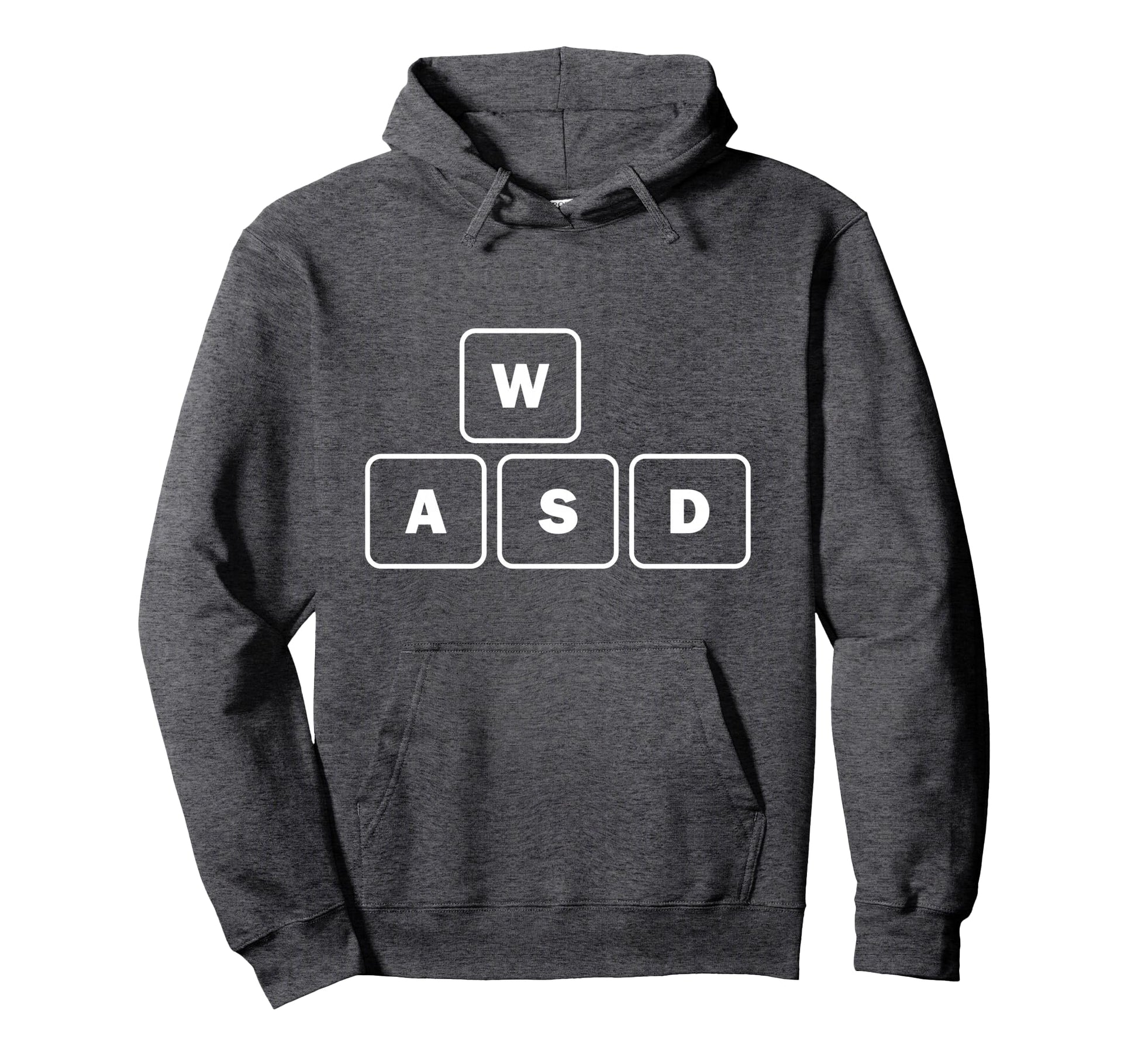 Wasd Keyboard Keys Game Lover Console Pc Hoodie - Graphic Print Men Women - T-Shirt, Sweatshirt, Hoodie