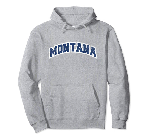 Montana Varsity Hoodie - Casual Everyday Wear Men Women - T-Shirt, Sweatshirt, Hoodie
