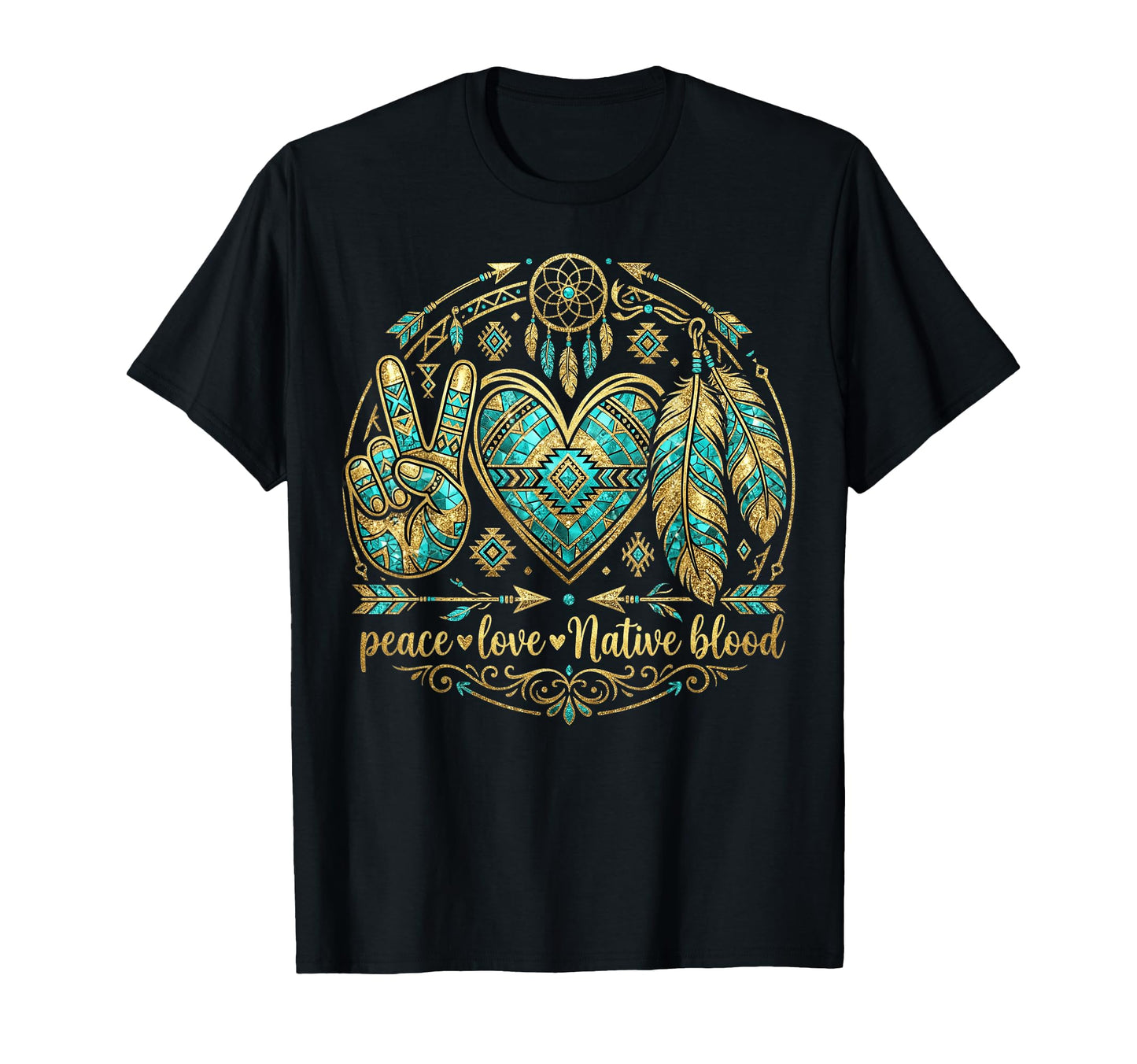 Indigenous People Native Powwows T-Shirt - Custom Art Print for Adults - T-Shirt, Sweatshirt, Hoodie