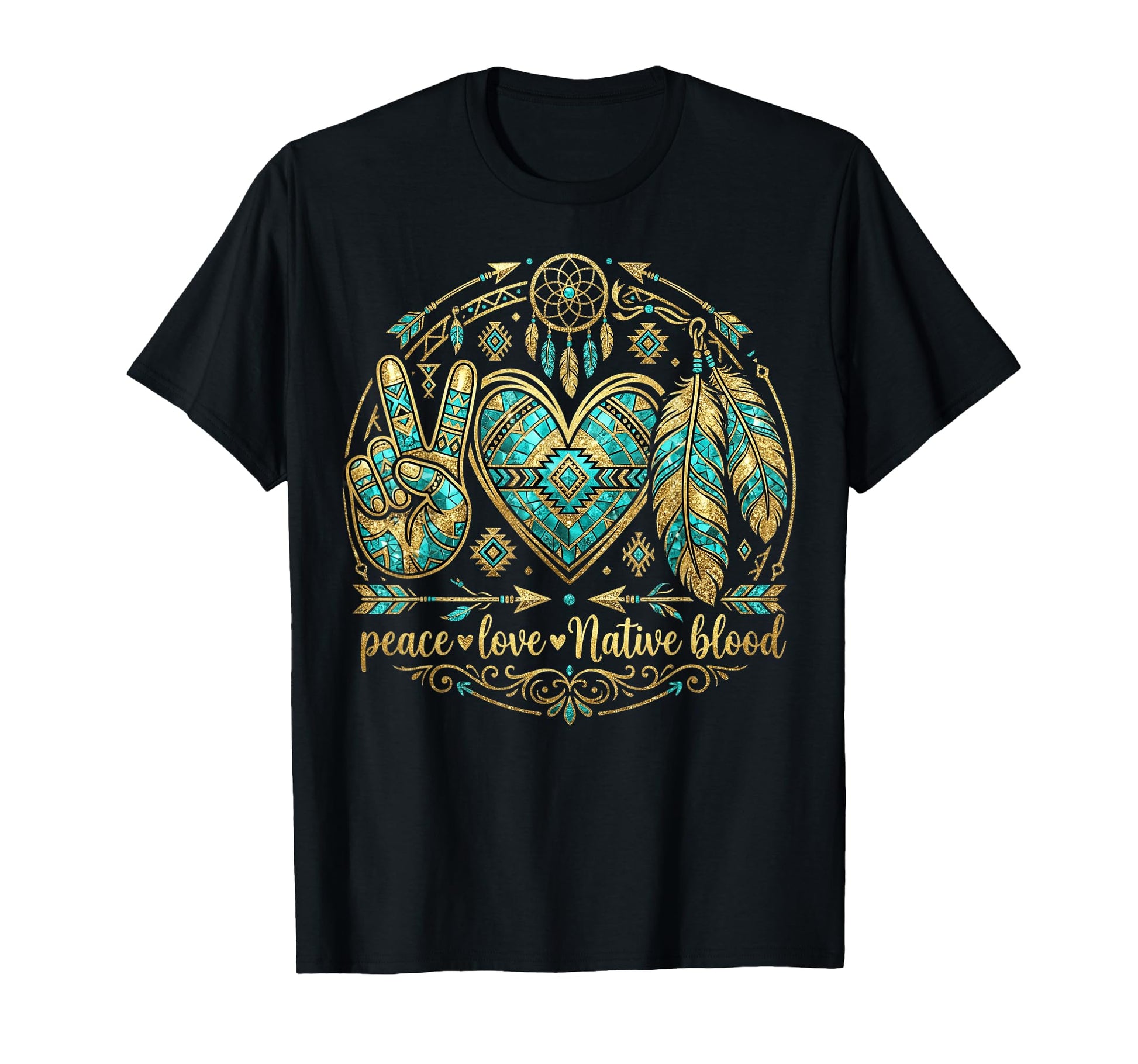 Indigenous People Native Powwows T-Shirt - Custom Art Print for Adults - T-Shirt, Sweatshirt, Hoodie