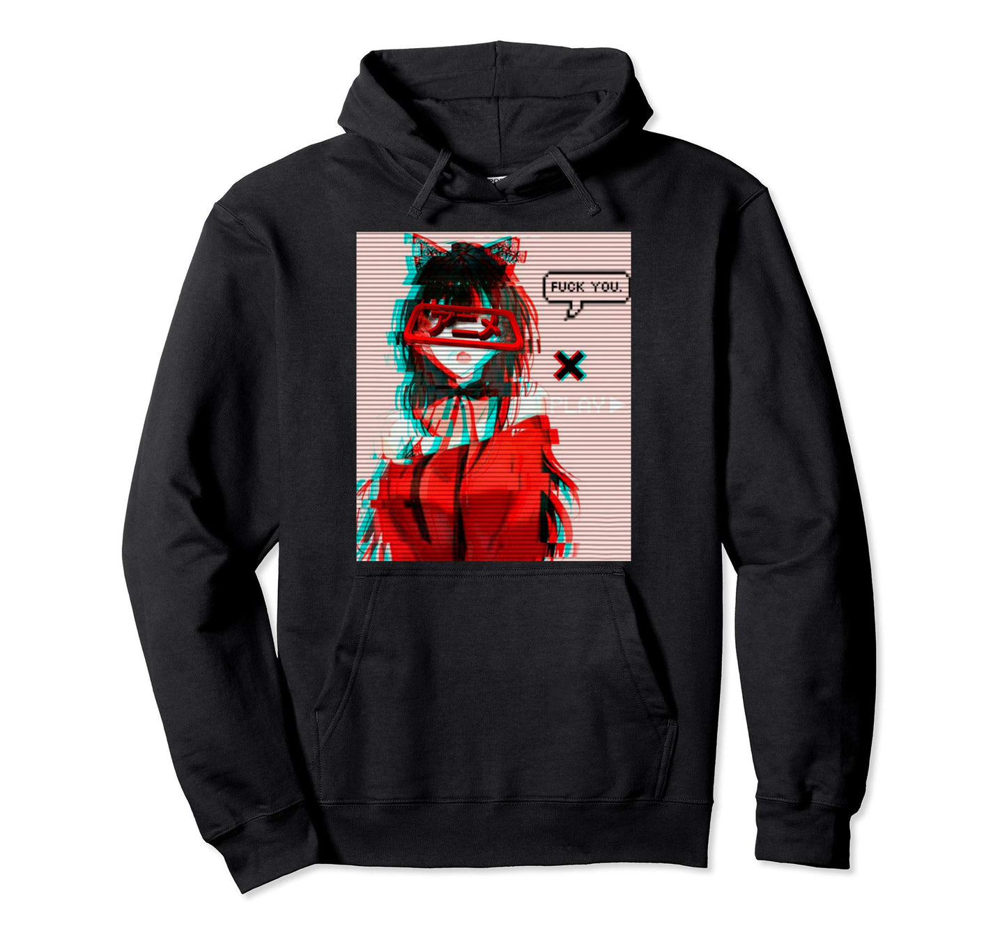 Aesthetic Vaporwave Japanese Futurism Hoodie - Custom Art Print Unisex - T-Shirt, Sweatshirt, Hoodie