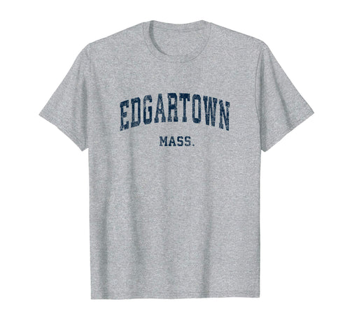Edgartown Massachusetts Ma Varsity T-Shirt - Trendy Graphic Men Women - T-Shirt, Sweatshirt, Hoodie