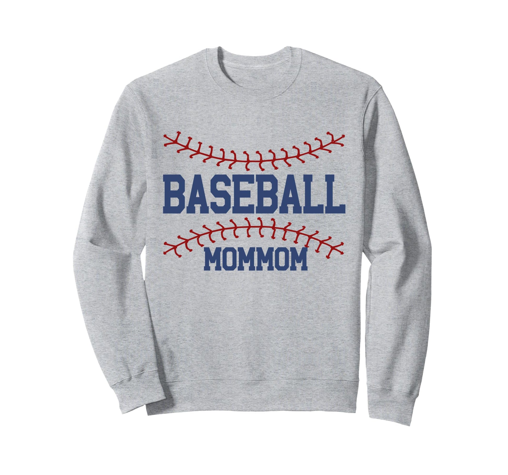 Baseball Mommom Family Matching Sweatshirt - Fun Novelty Design Men Women - T-Shirt, Sweatshirt, Hoodie