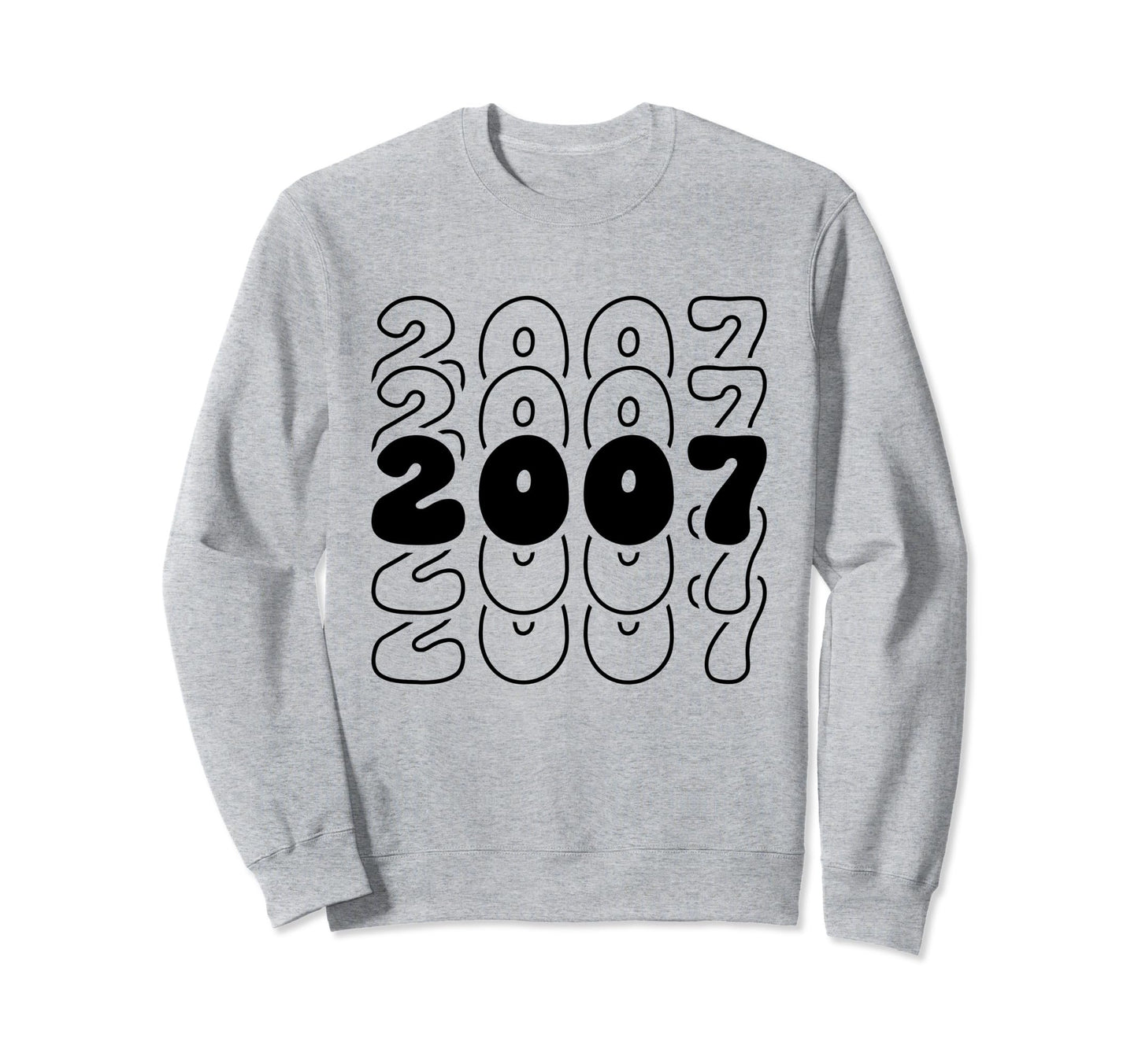 17 Year Old Groovy 17Th Birthday Sweatshirt - Fun Novelty Design Men Women - T-Shirt, Sweatshirt, Hoodie