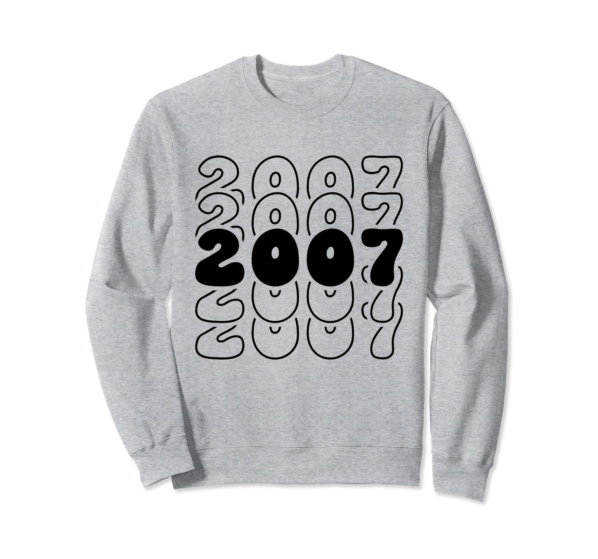 17 Year Old Groovy 17Th Birthday Sweatshirt - Fun Novelty Design Men Women - T-Shirt, Sweatshirt, Hoodie