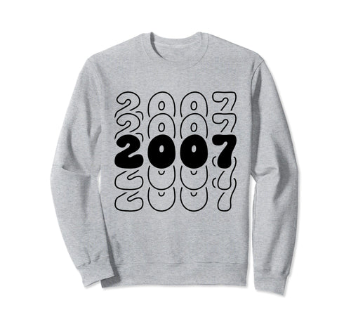 17 Year Old Groovy 17Th Birthday Sweatshirt - Fun Novelty Design Men Women - T-Shirt, Sweatshirt, Hoodie