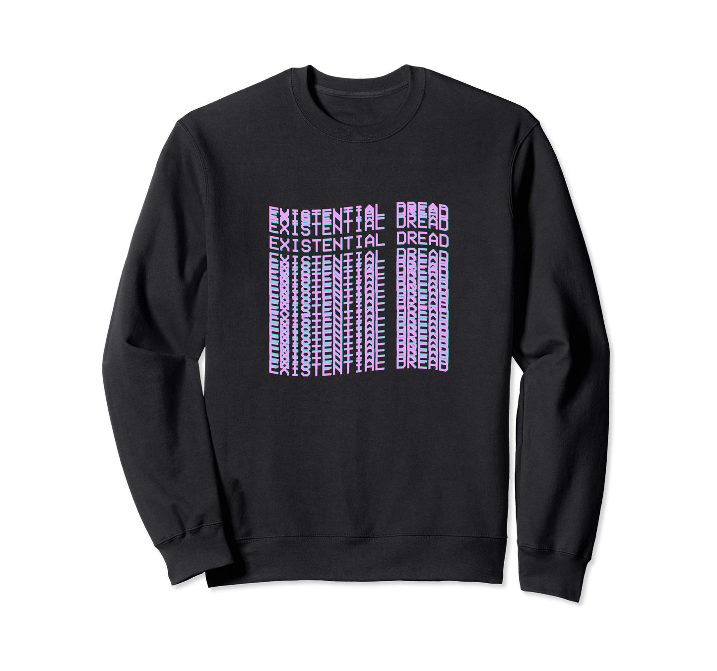 Existential Dread Aesthetic Vaporwave Sweatshirt - Custom Art Print Unisex - T-Shirt, Sweatshirt, Hoodie