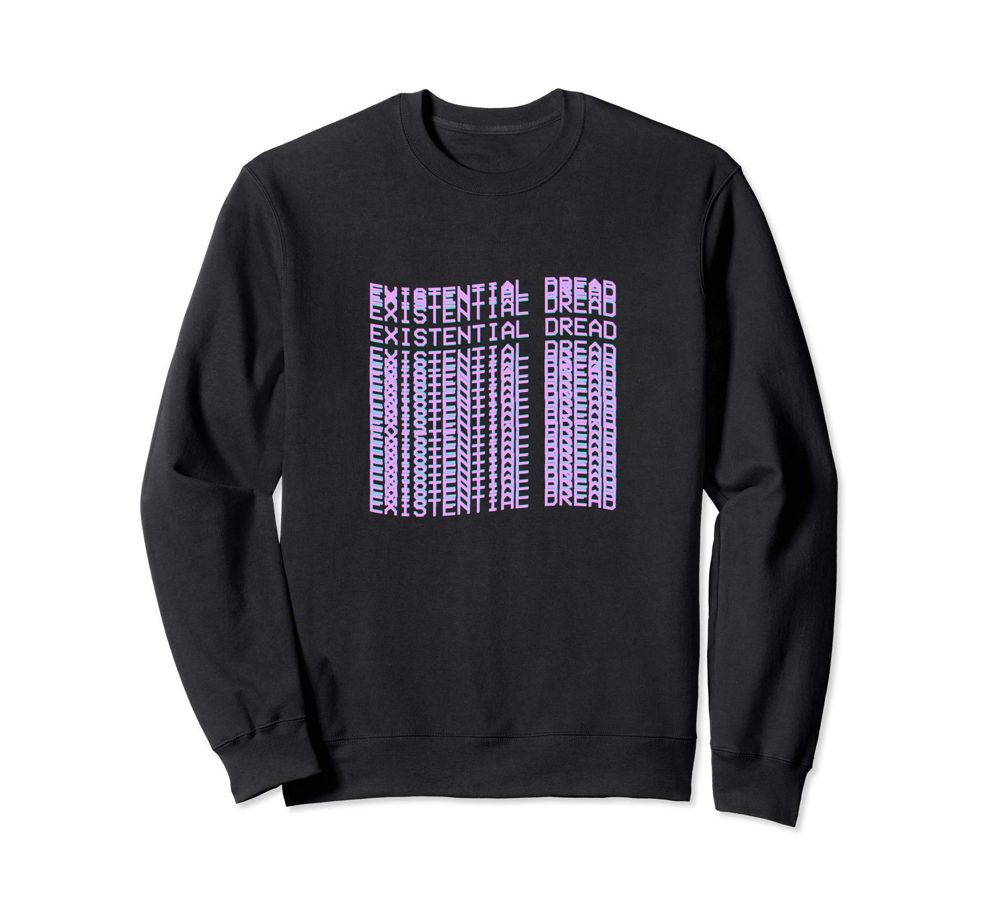 Existential Dread Aesthetic Vaporwave Sweatshirt - Custom Art Print Unisex - T-Shirt, Sweatshirt, Hoodie