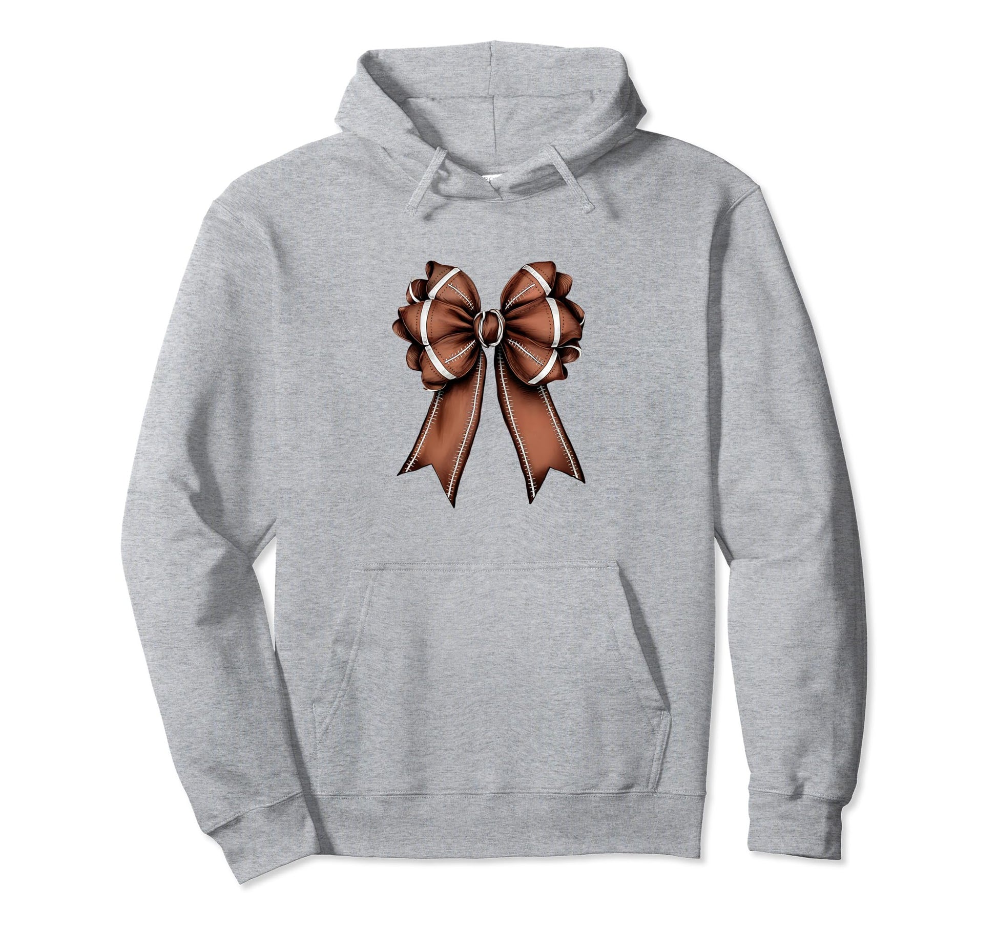 Womens Moms Coquette Bow Football Hoodie - Streetwear Style Men Women - T-Shirt, Sweatshirt, Hoodie