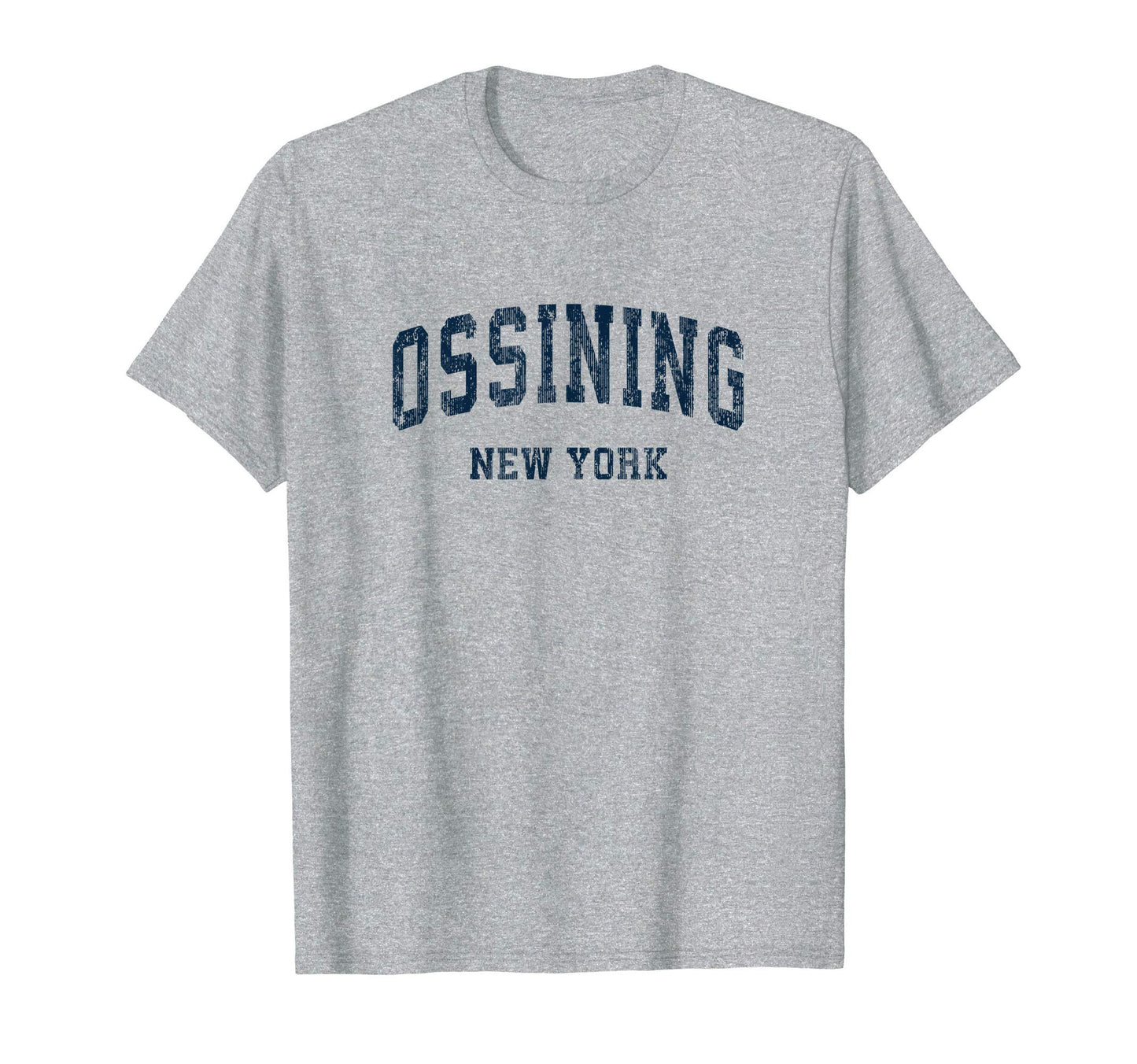 Ossining New York Ny Varsity Sports T-Shirt - Fun Novelty Design Unisex - T-Shirt, Sweatshirt, Hoodie