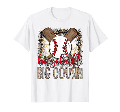 Baseball Big Cousin Leopard Proud Ball T-Shirt - Fun Novelty Design Unisex - T-Shirt, Sweatshirt, Hoodie